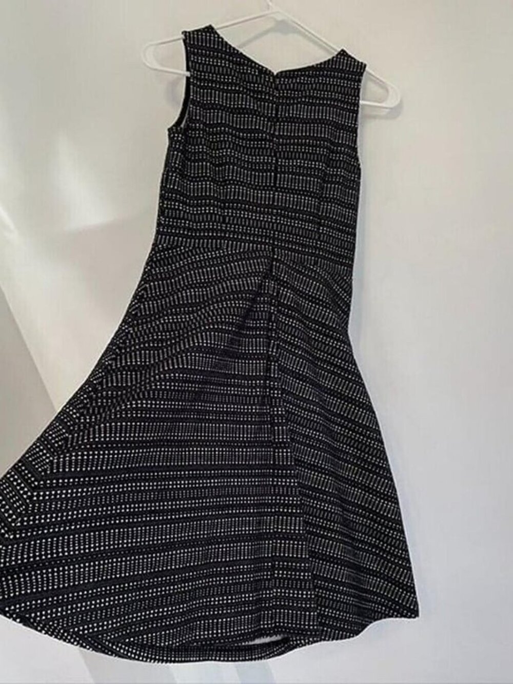 Jacquard Fit & Flare Dress